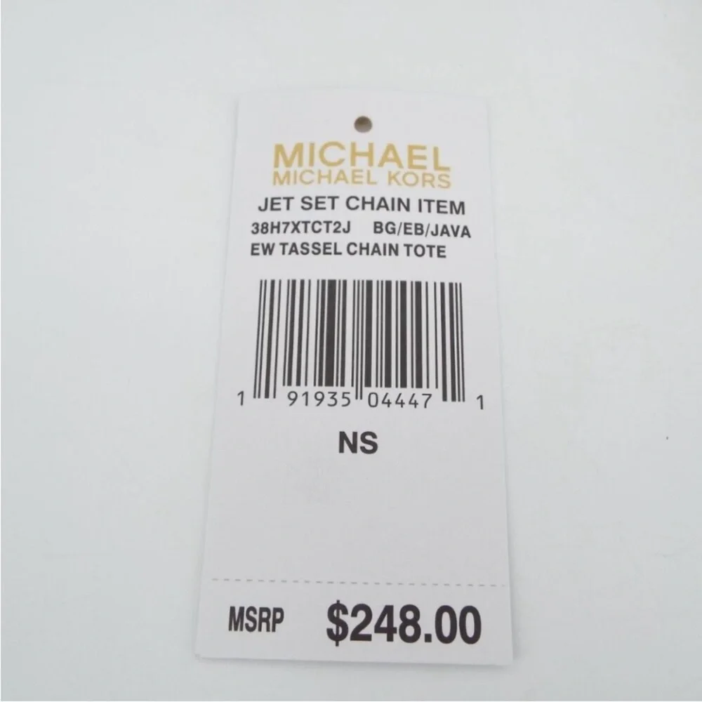 Michael Kors Signature Black and Tan Tote - Picture 16 of 16